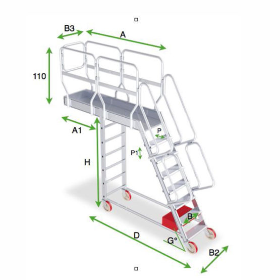SCALA SYSTEM  MIT VORDERER VERLÄNGERUNG