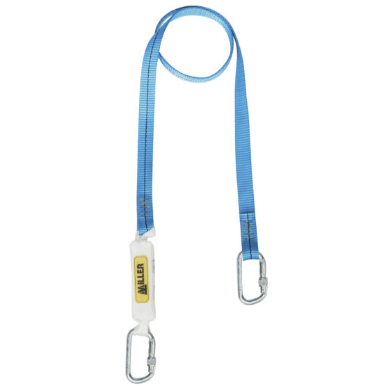 Taśma bezpieczeństwa pojedyncza z absorberem energii Titan Miller 1,5 m